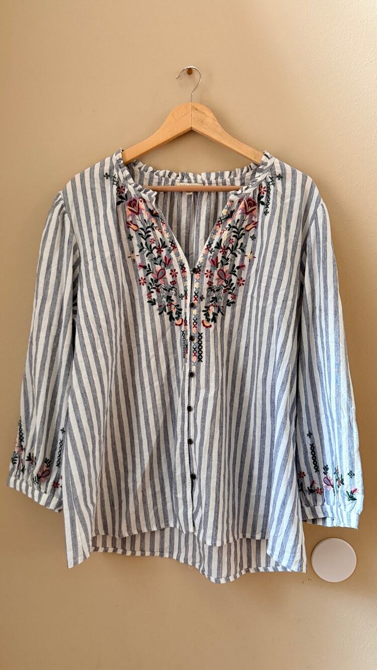 Kate & Sam 100% Cotton Top Size XL